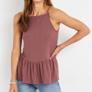 Maurices Peplum Tank
